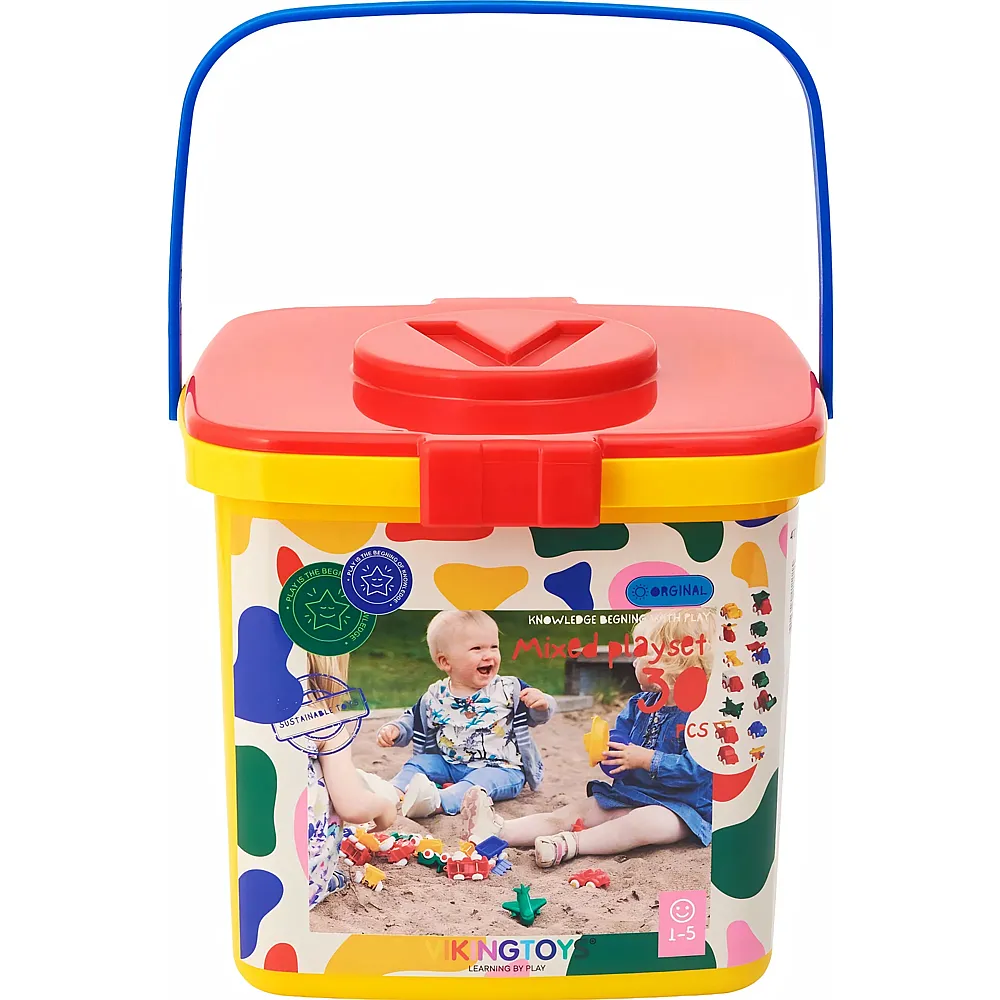 Vikingtoys Aufbewahrungsbox 30tlg.