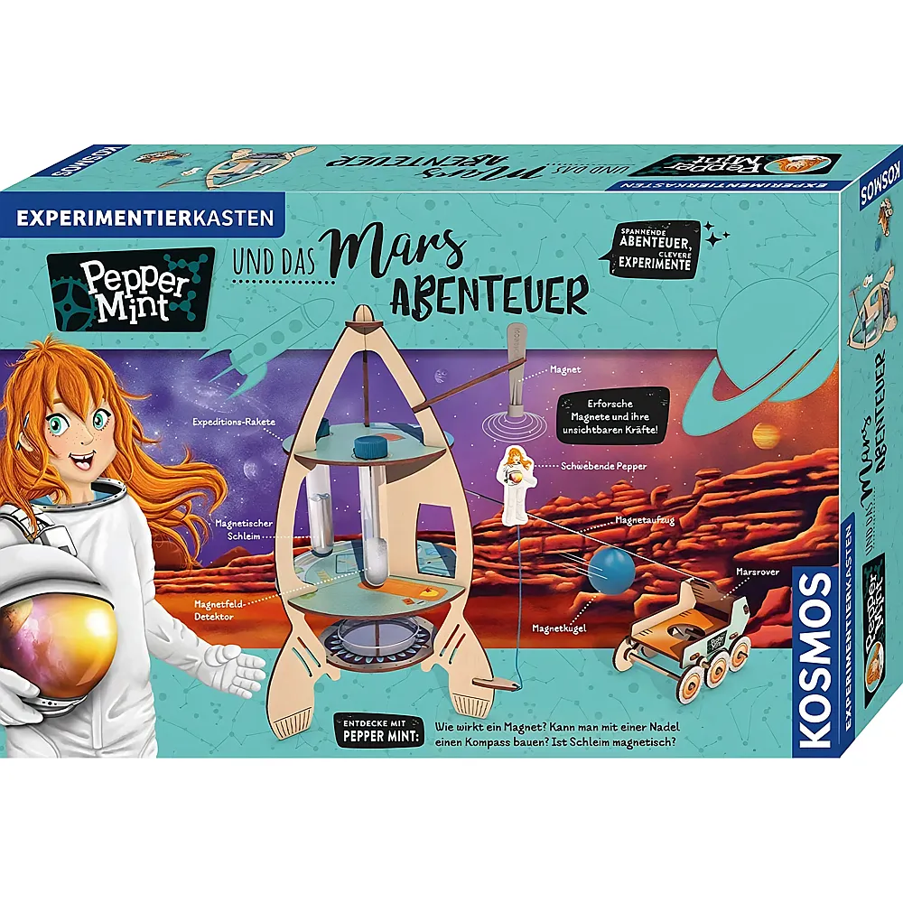 Kosmos Experimentierkasten Pepper Mint und das Mars-Abenteuer