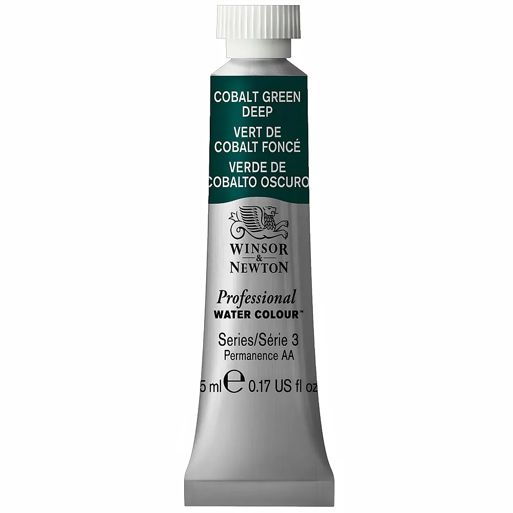 Winsor & Newton Professional Water Colour Aquarellfarbe Kobaltgr�n Dunkel - 14 ml | Farbe & Kreide