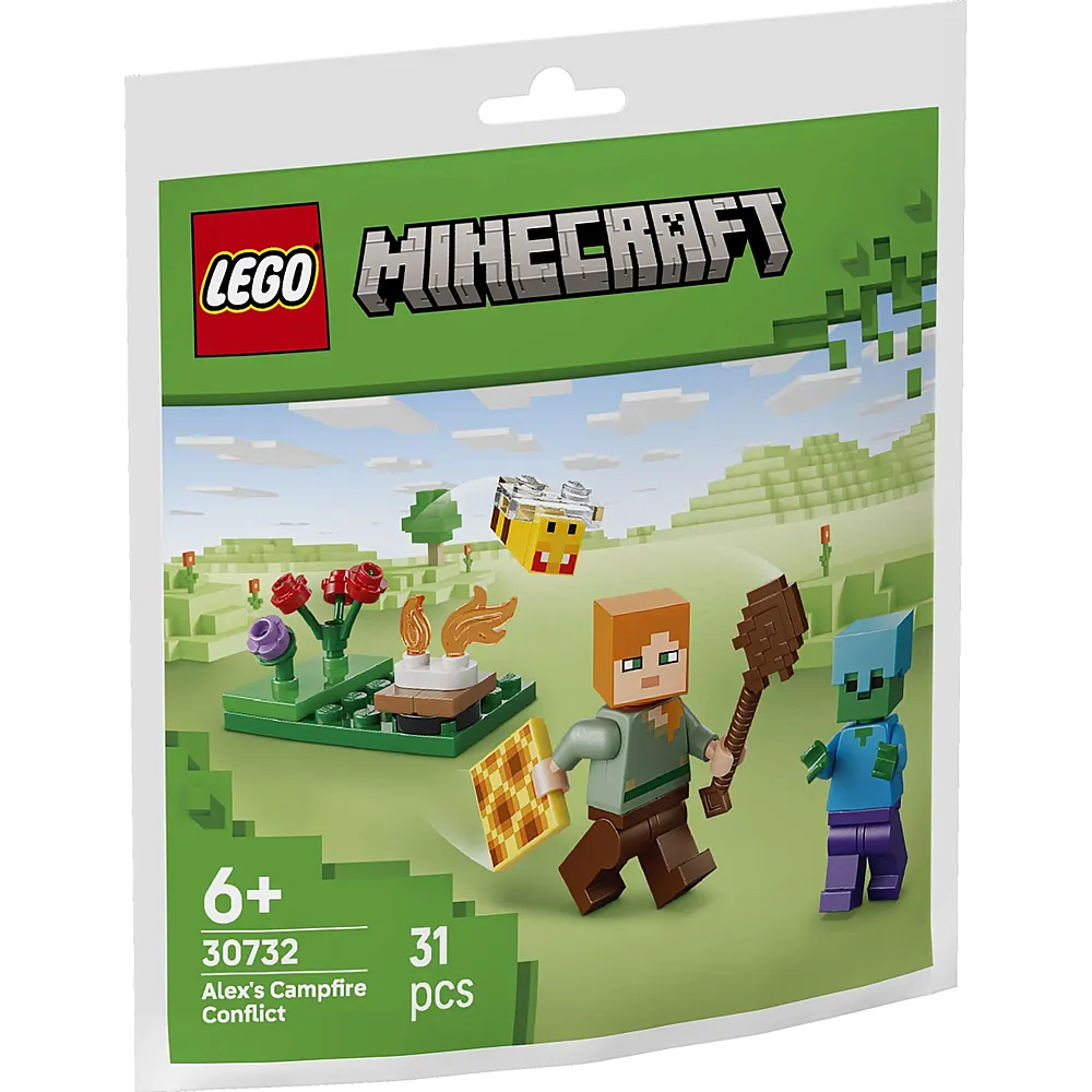 LEGO Minecraft Alex und die Lagerfeuerschlacht 30732