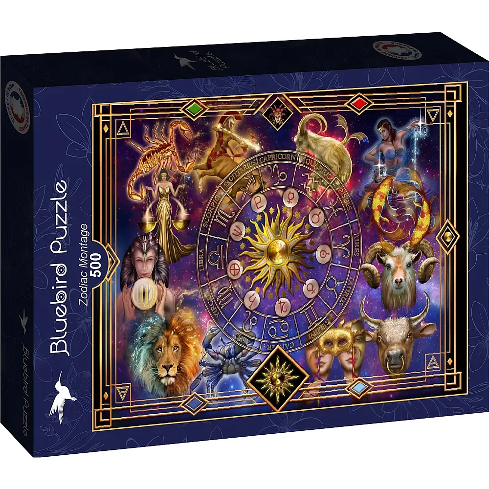Bluebird Puzzle Marchetti Ciro Zodiac Montage - 500 Teile