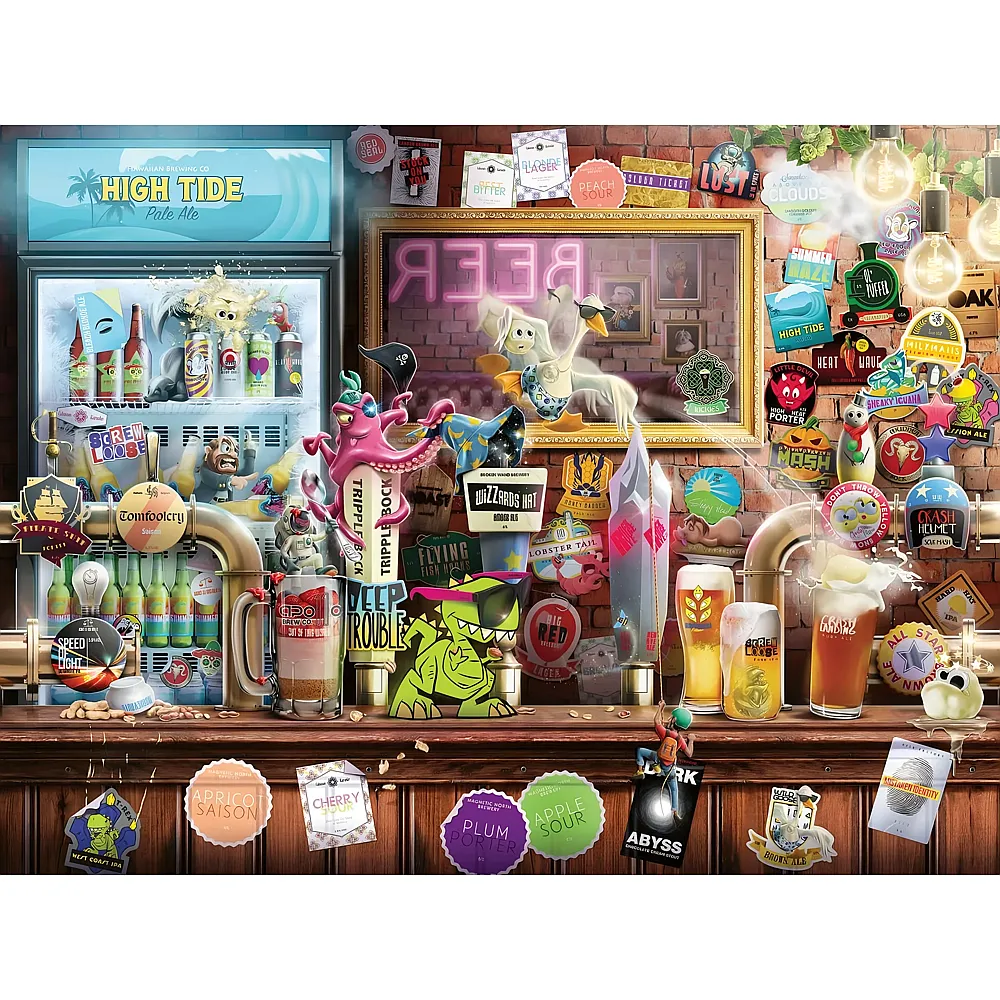 meinspielzeug - Ravensburger Puzzle Handwerkliches Bier - 1500 Teile | Puzzle 1500 Teile