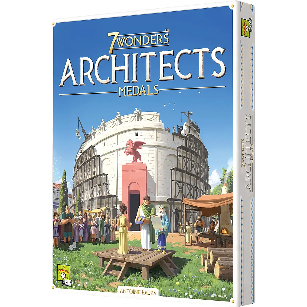 Asmodee 7 Wonders Architects : Medals - Erweiterung DE