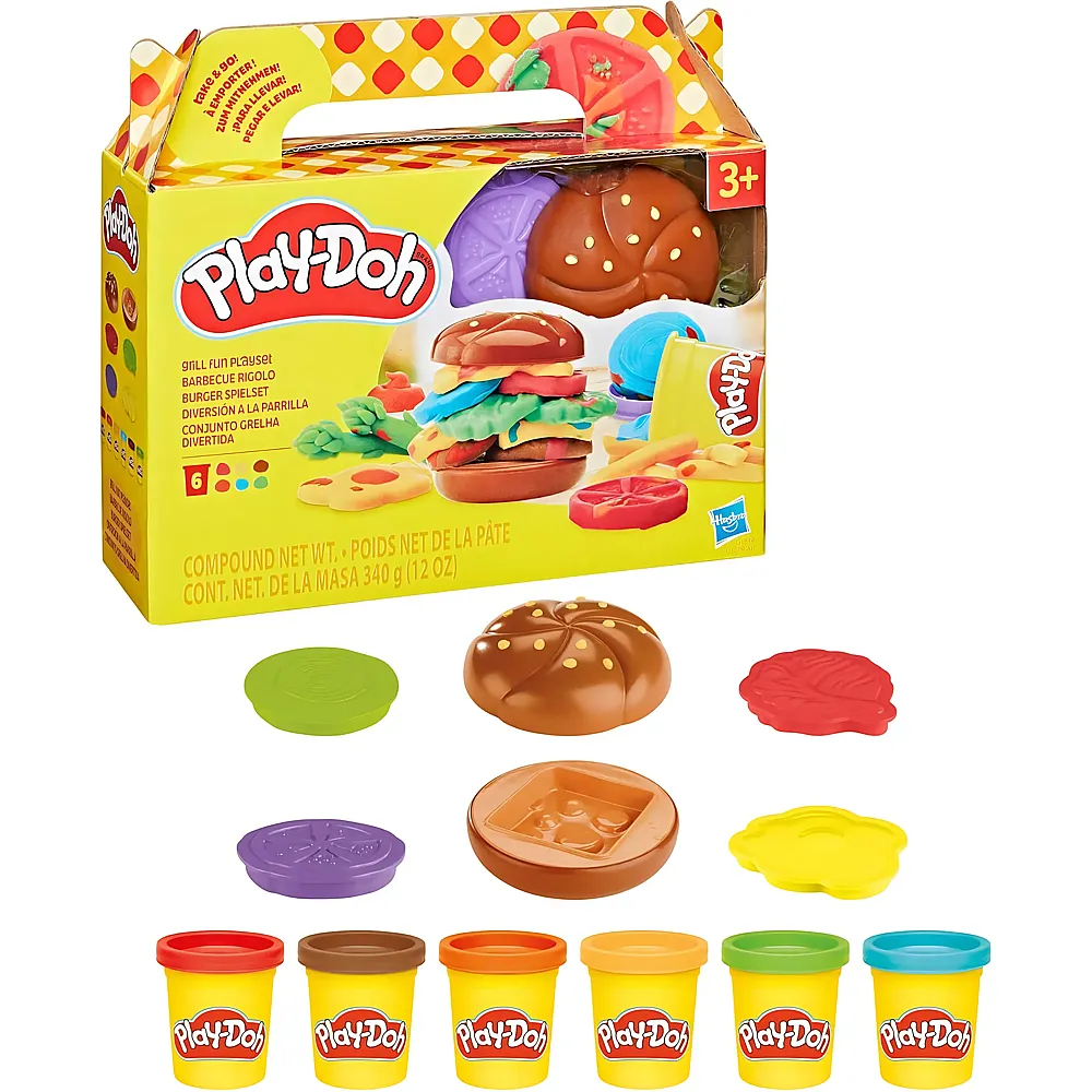 Play-Doh Kitchen Burger Spielset