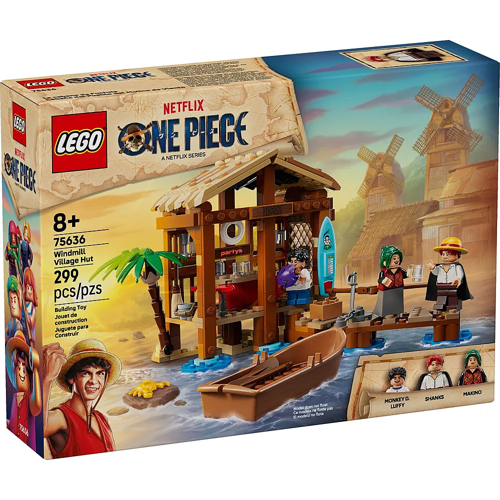 LEGO One Piece H�tte im Windm�hlendorf 75636