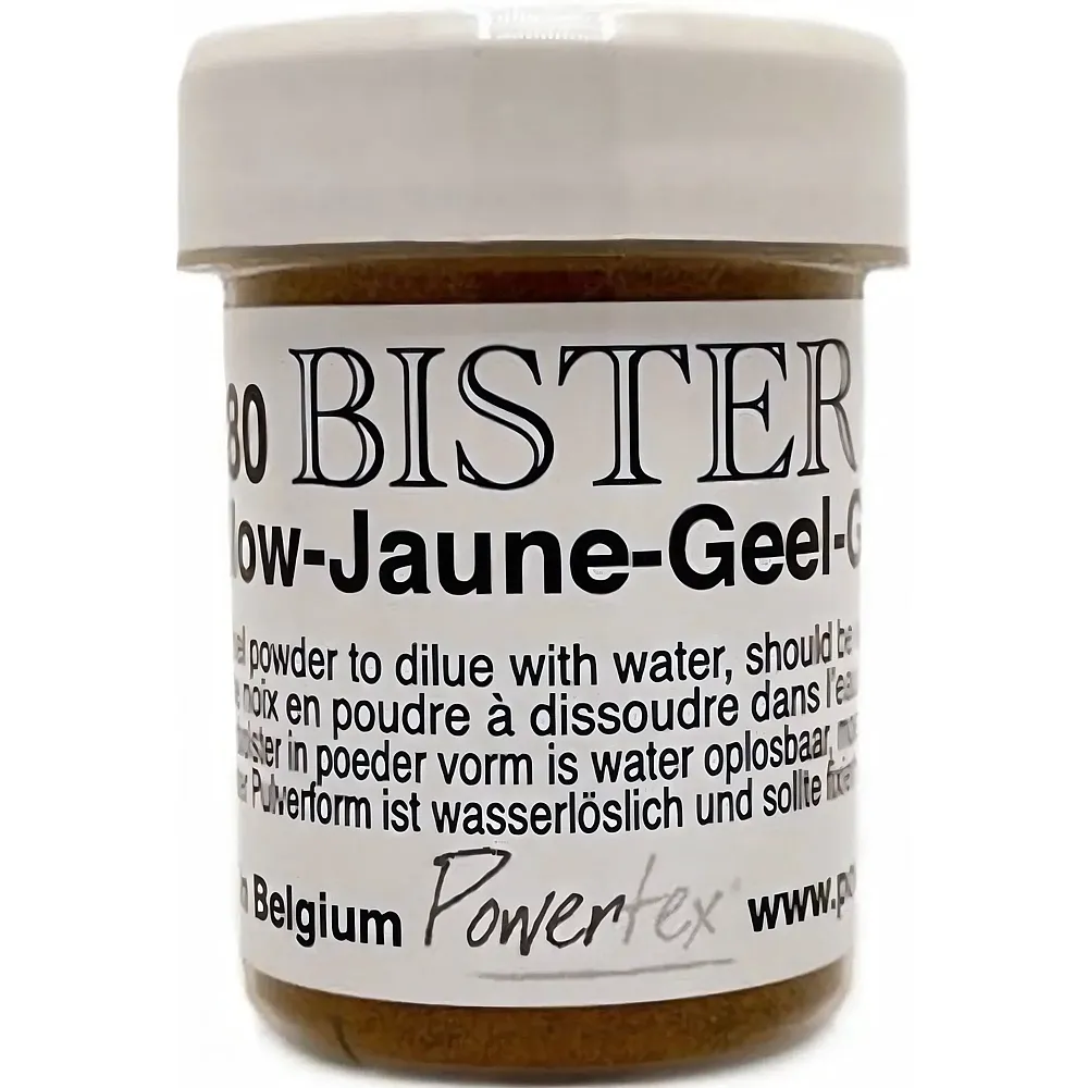 Powertex Bister Pulver Gelb 30g - Suche