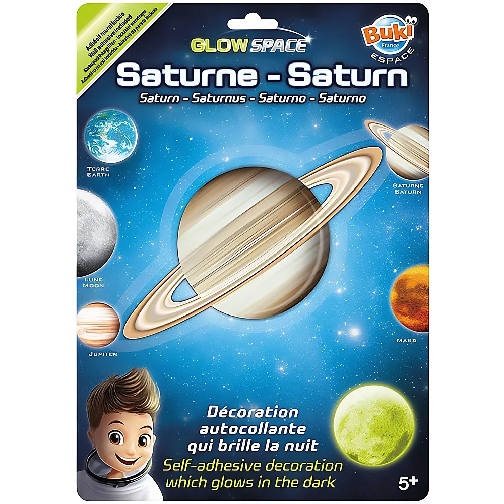 Buki Space Wandtatto Saturn | Dekoration