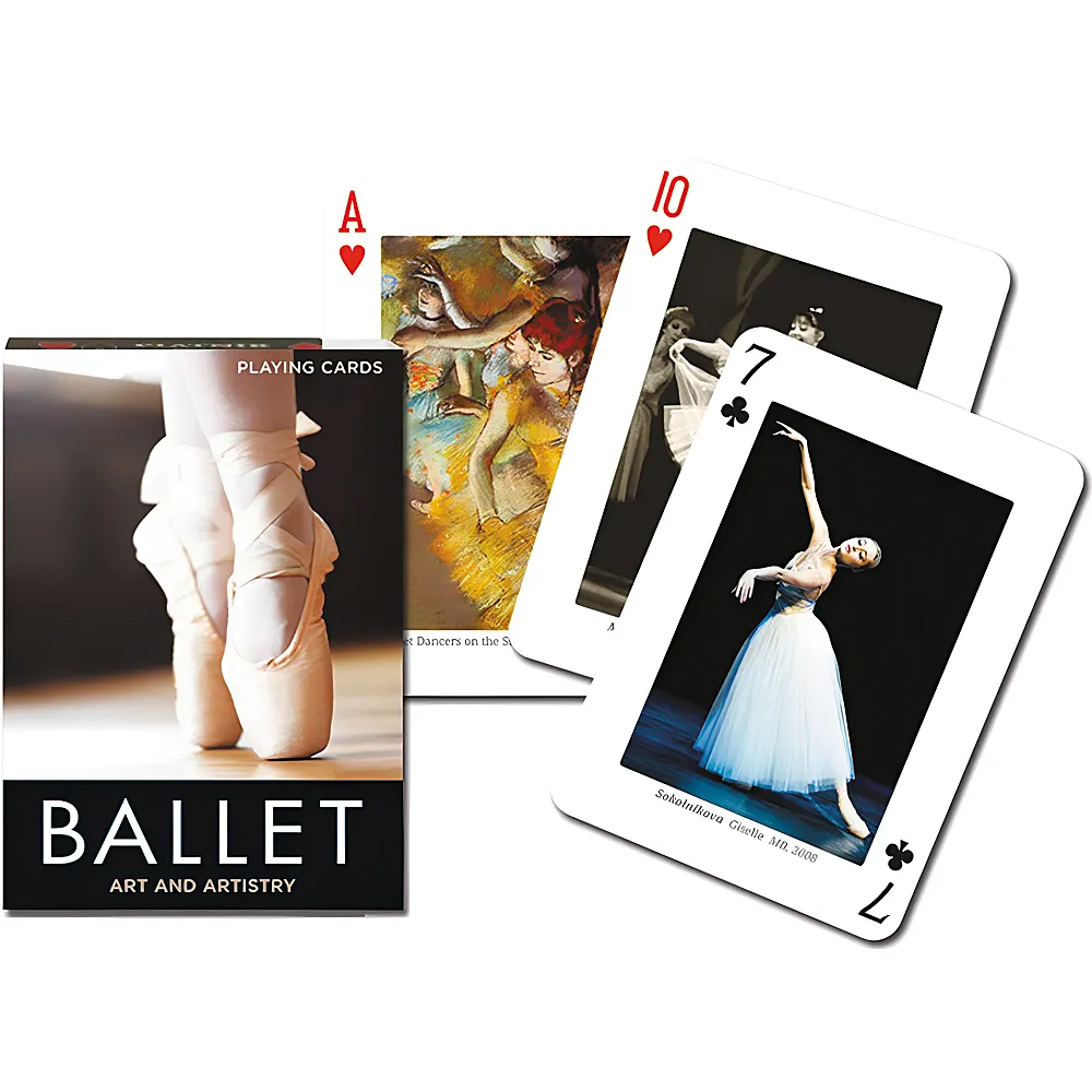 Piatnik Collectors Cards Poker, Ballet | Jassen