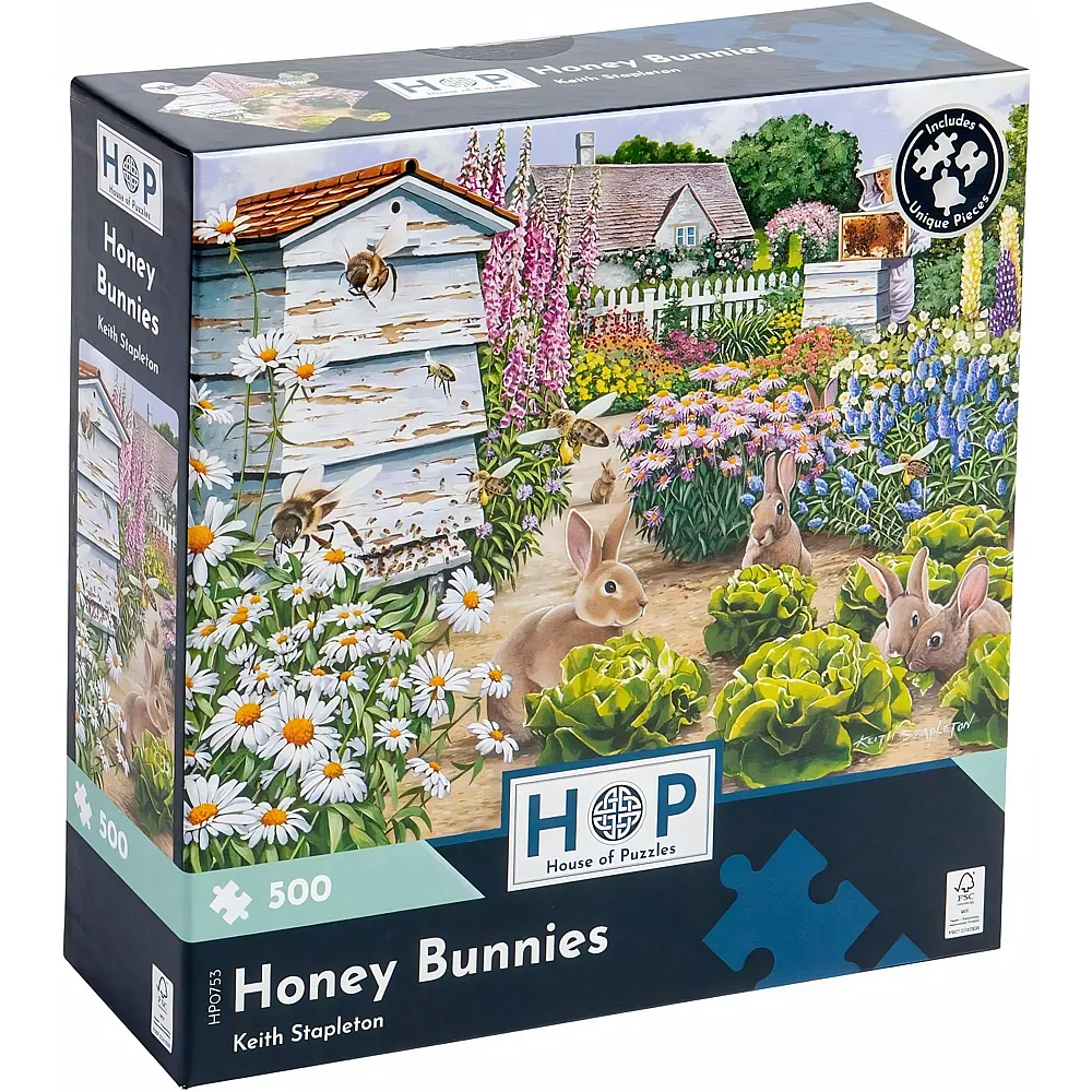 HOP - House of Puzzles Honey Bunnies 500Teile
