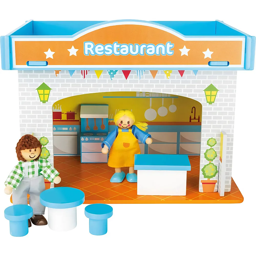 small foot Spielhaus Restaurant