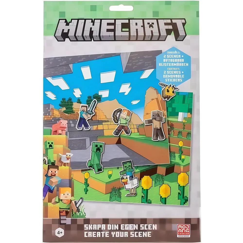 Sombo Minecraft Stickerset 22x34cm