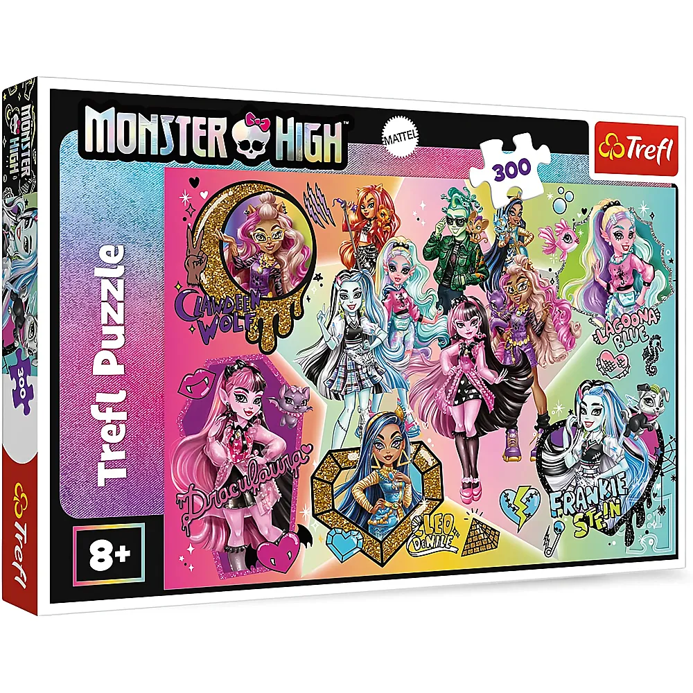 Trefl Puzzle Monster High, Zombies Gewinnen - 300 Teile