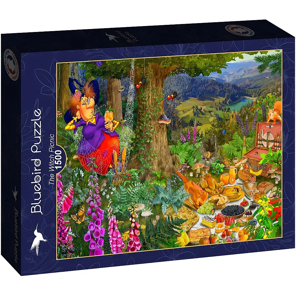 Bluebird Puzzle Franois Ruyer The Witch Picnic - 1500 Teile