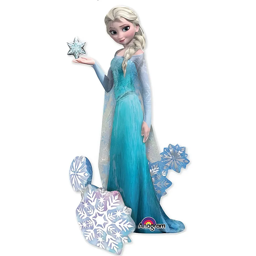 Amscan Disney Frozen Folienballon Elsa 88x144cm | Kindergeburtstag