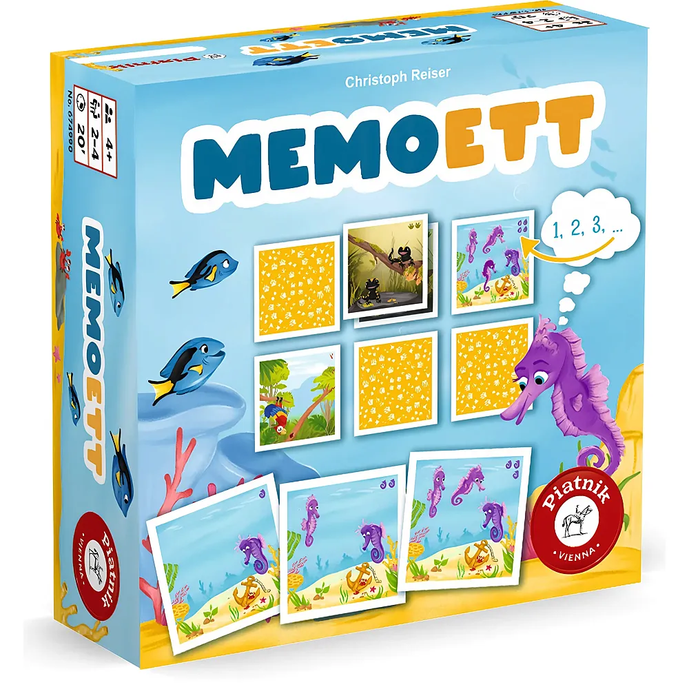 Piatnik Spiele Memoett - Deutsch