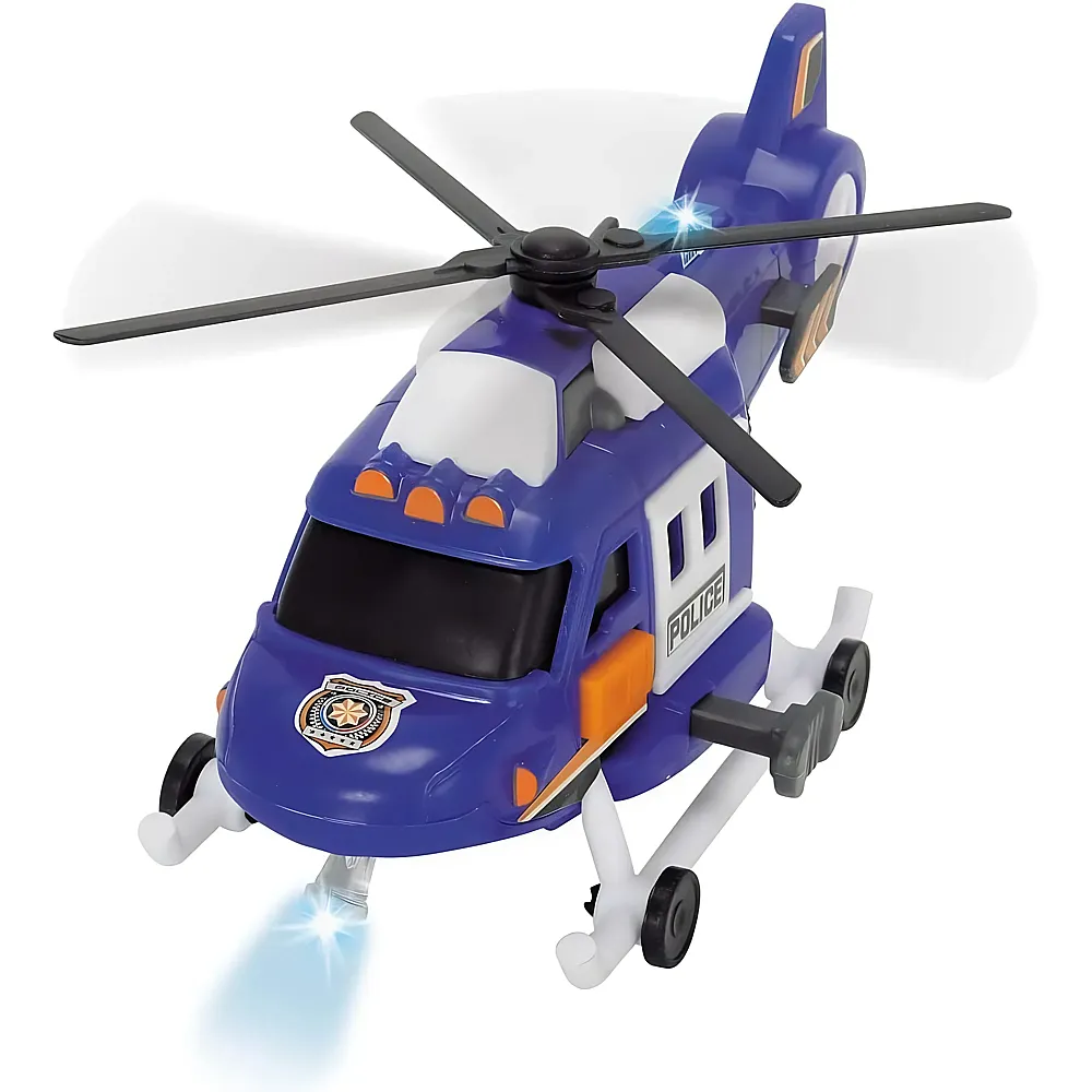 meinspielzeug - Dickie Polizei Hubschrauber | Schutz & Rettung