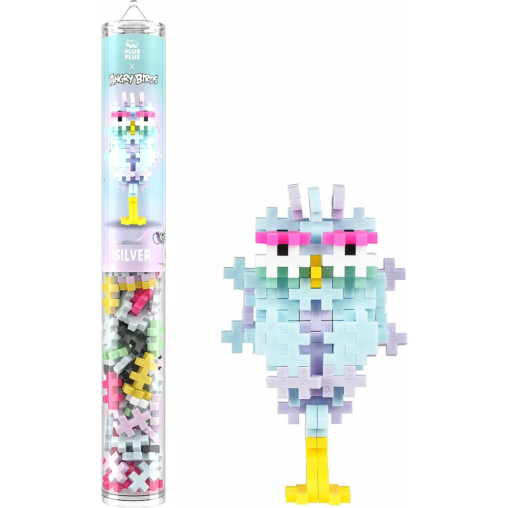Plus-Plus 110 Kreativ Bausteine Silver