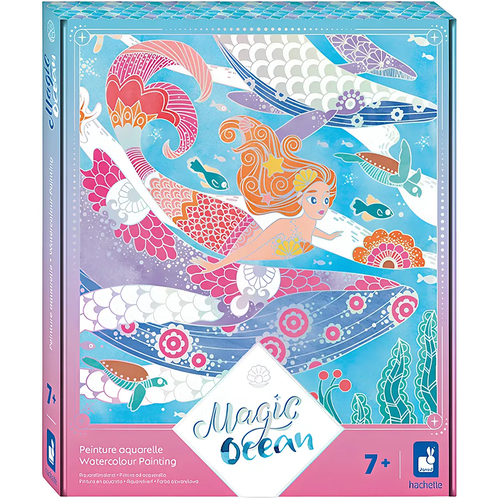 Janod Magic Ocean Aquarellmalerei