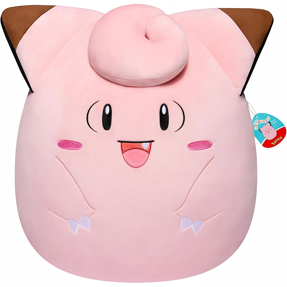 Squishmallows Pl�sch Pok�mon Clefairy - 25 cm