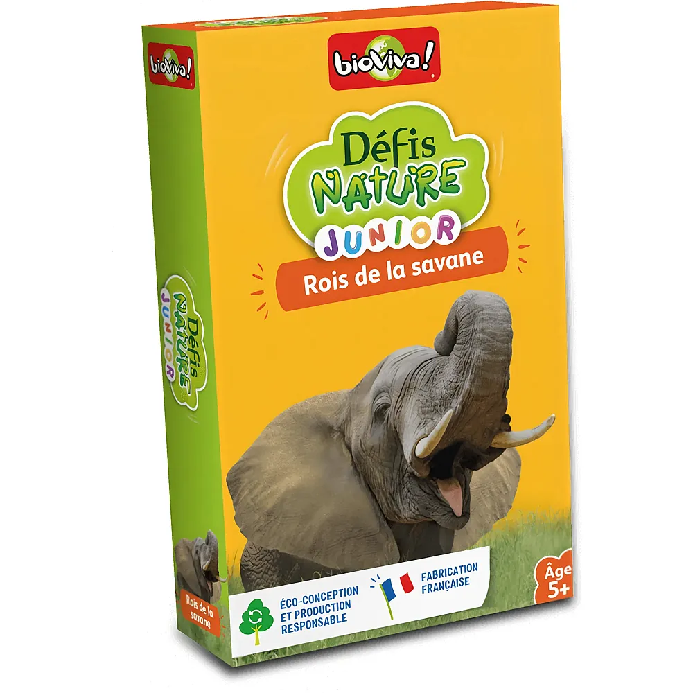 Bioviva D�fis Nature Junior Rois de la Savane - Franais
