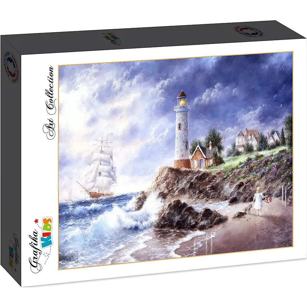 Grafika Puzzle Art Collection Dennis Lewan Grafika Kids Anchor Cove - 12 Teile