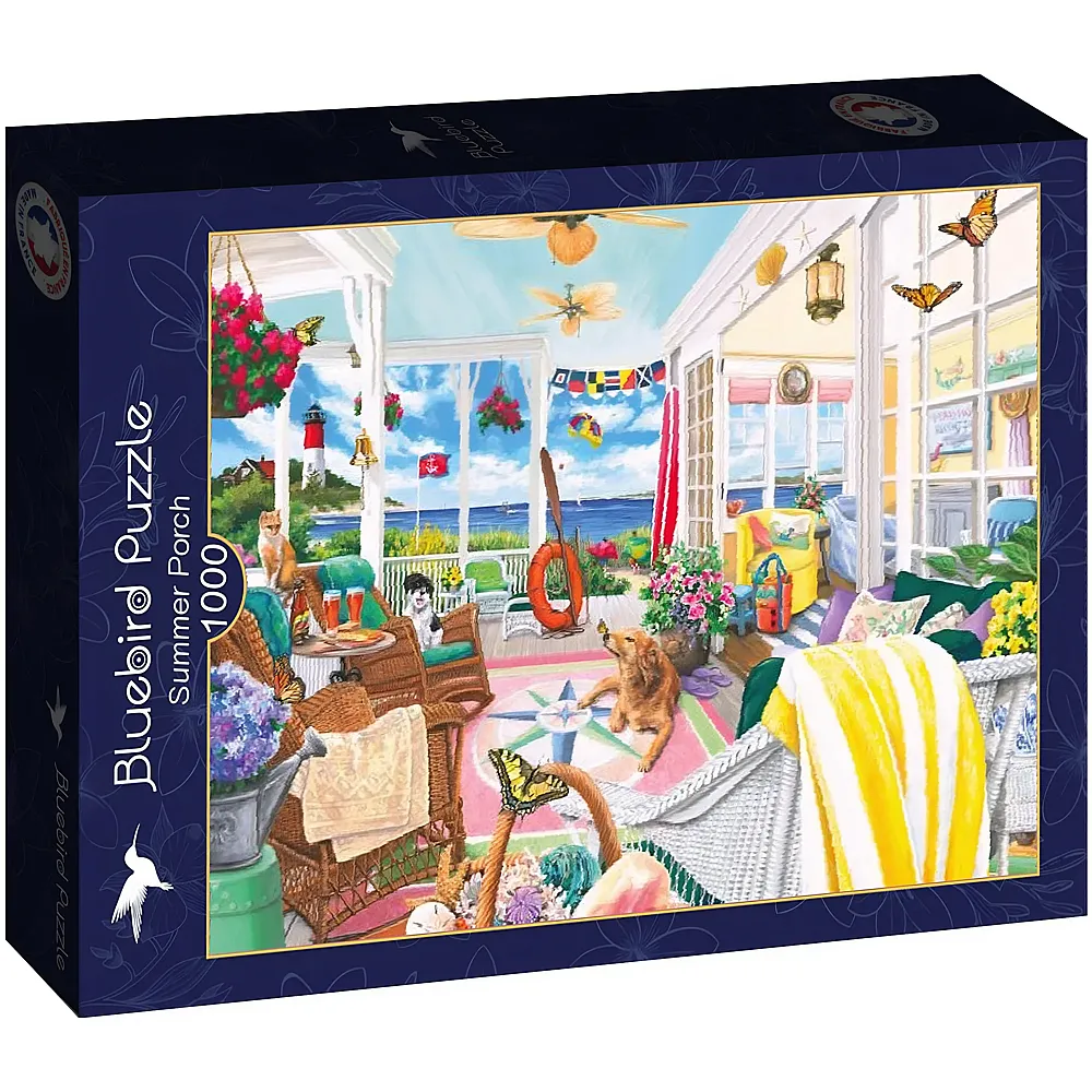 Bluebird Puzzle Summer Porch - 1000 Teile