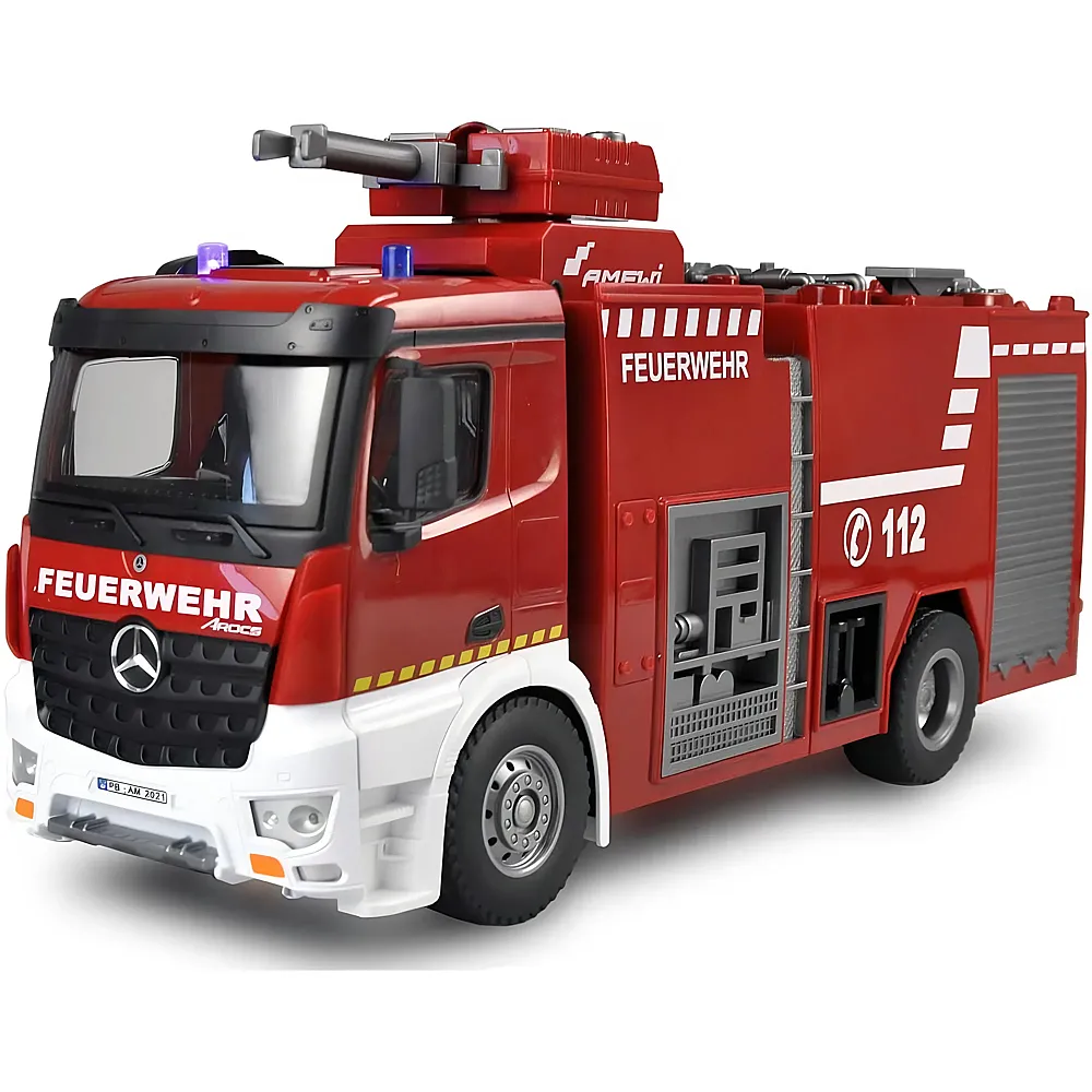 Amewi Mercedes RC Arocs Feuerwehr L�schfahrzeug