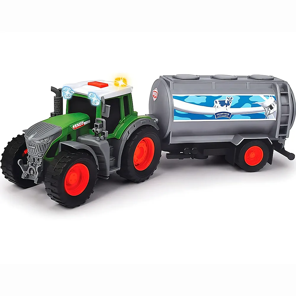 Dickie Fendt Traktor mit Milch-Anhnger