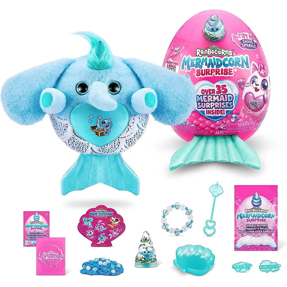 Zuru Rainbocorns Mermaidcorn Surprise Shelly Elefant