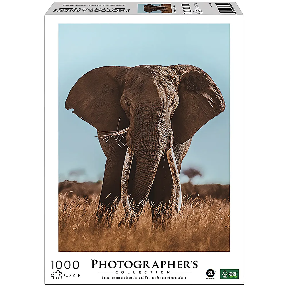 Ambassador Puzzle Donal Boyd Afrikanischer Elefant - 1000 Teile