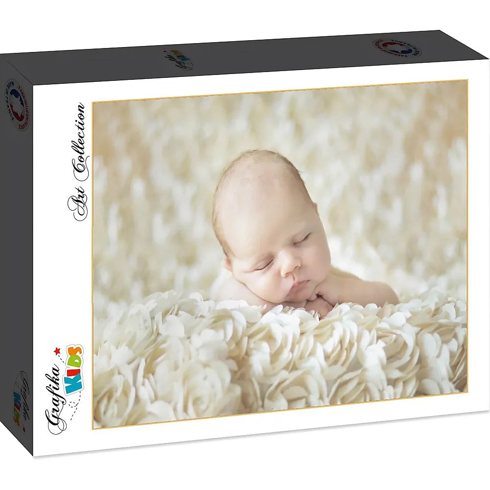 Grafika Puzzle Art Collection Grafika Kids Konrad Bak: Baby sleeping in the Roses - 12 Teile