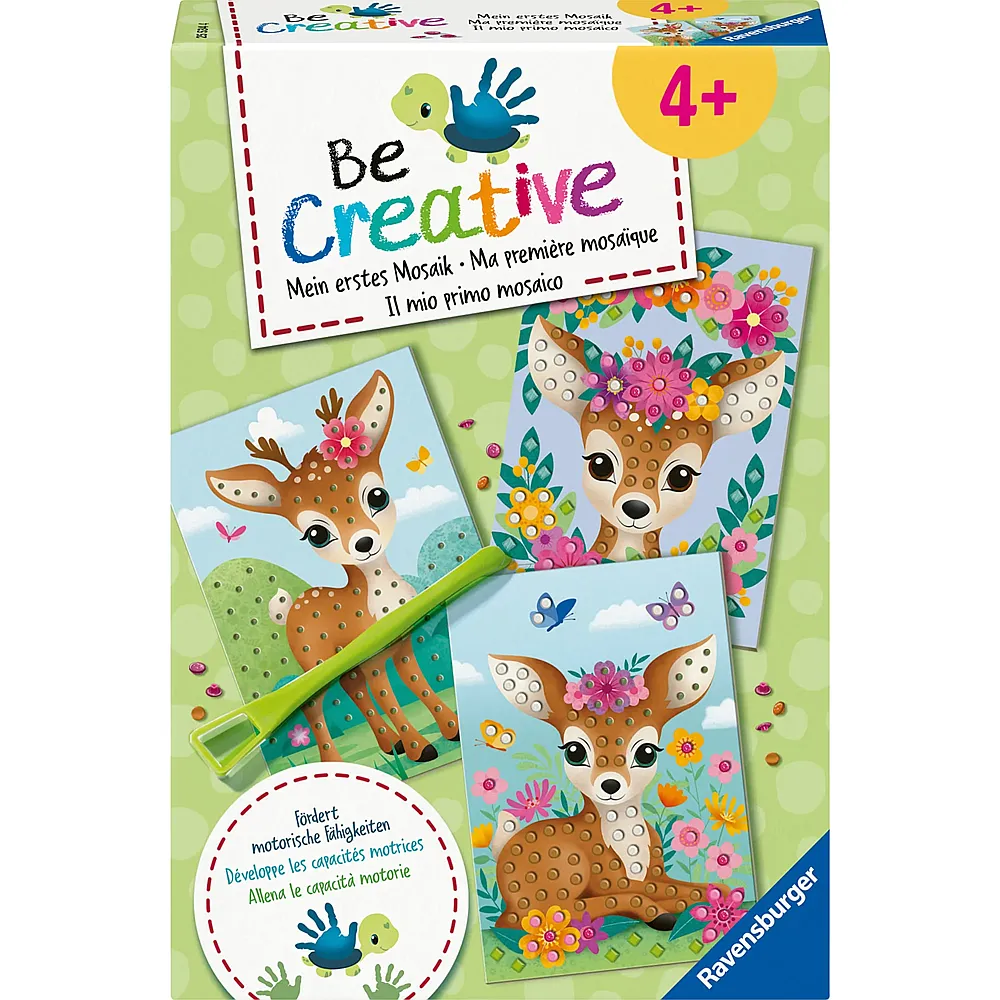 Ravensburger BeCreative Bastelset Mosaik Mein Bambi