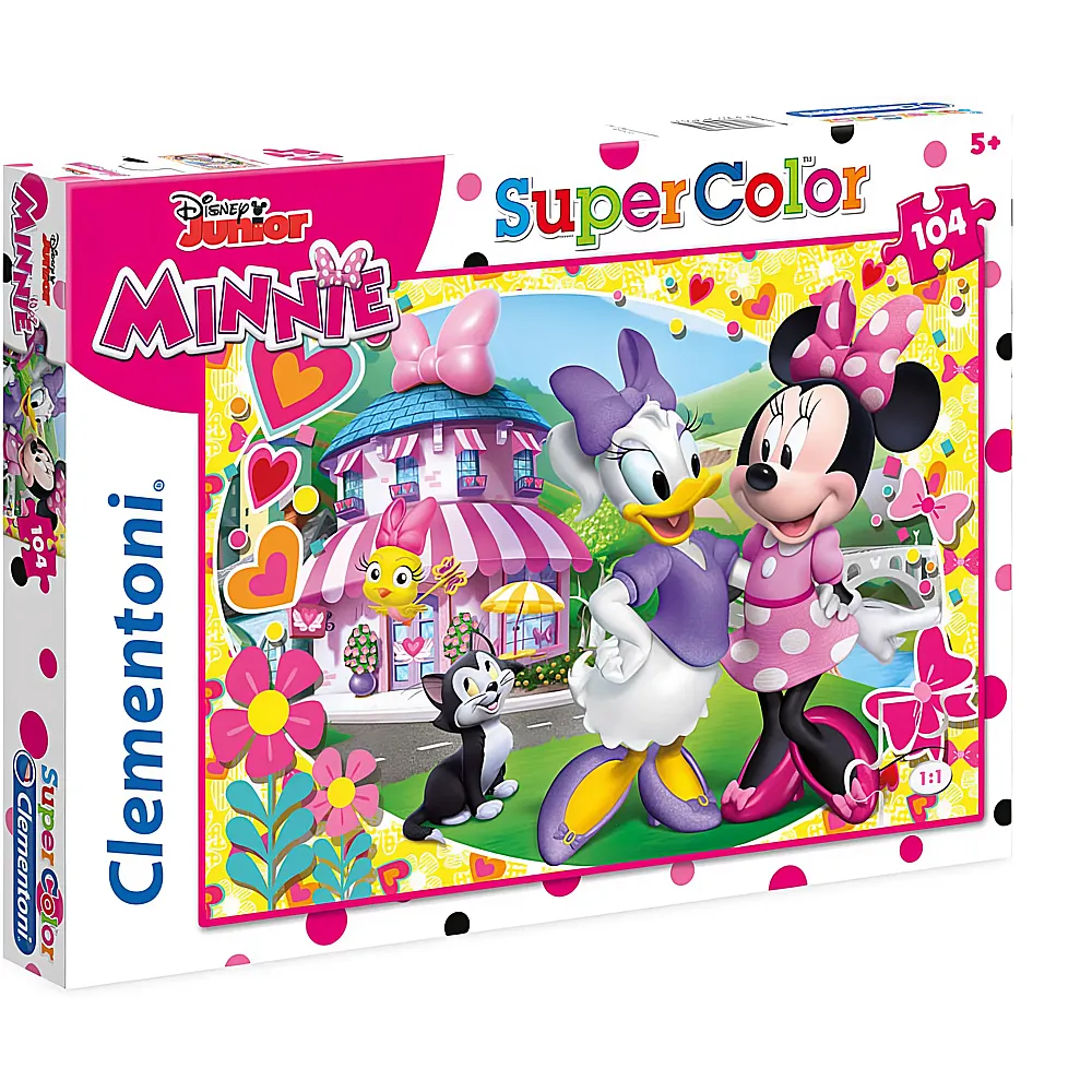 Clementoni Puzzle Supercolor Minnie Mouse 104Teile