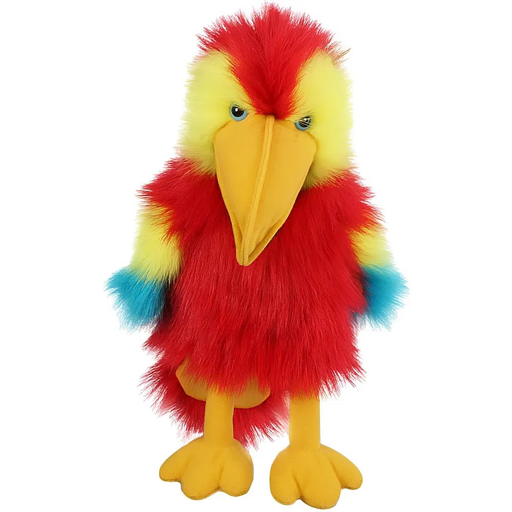 The Puppet Company Baby Birds Handpuppe Scarlet Macaw 28cm | Handpuppen