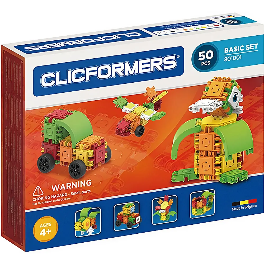 Clicformers Basic Set 50Teile