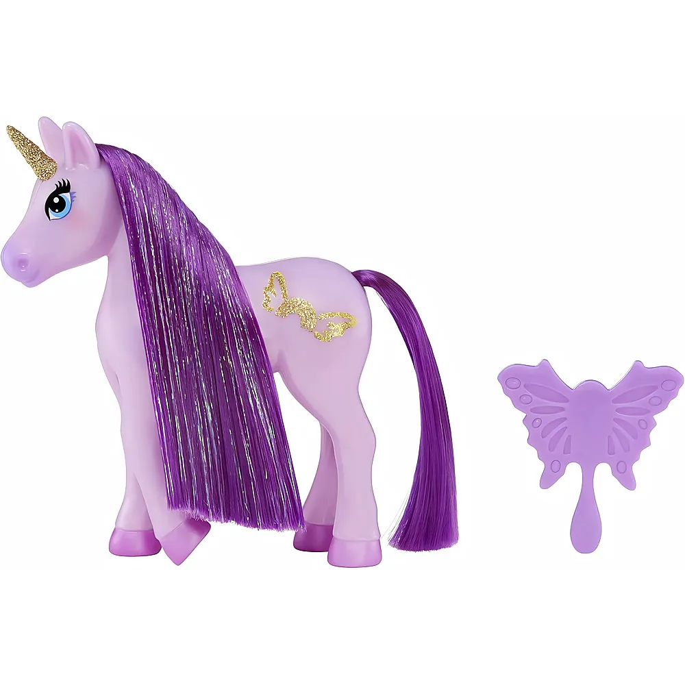 meinspielzeug - MGA 's Dream Bella 14 cm kleines Einhorn  Lavendel, lila Einhorn f�r Modepuppen, tolles Geschenk, Spielzeug f�r Kinder ab