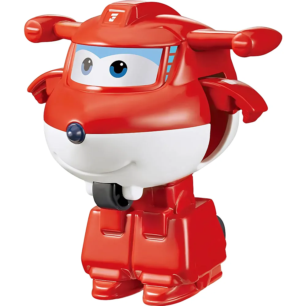 Alpha Toys Electric Heroes Super Wings Transform-a-Bots Jet 5cm