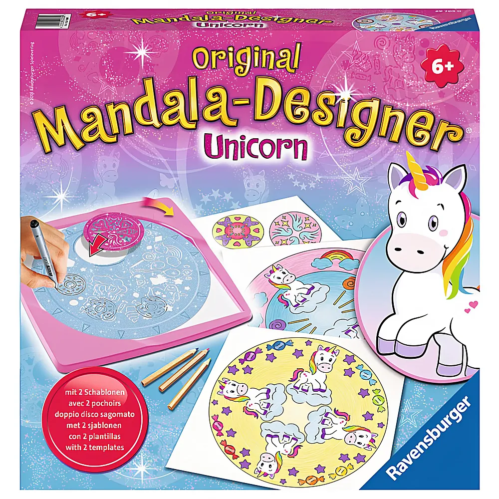 Ravensburger Midi Mandala-Designer Unicorn