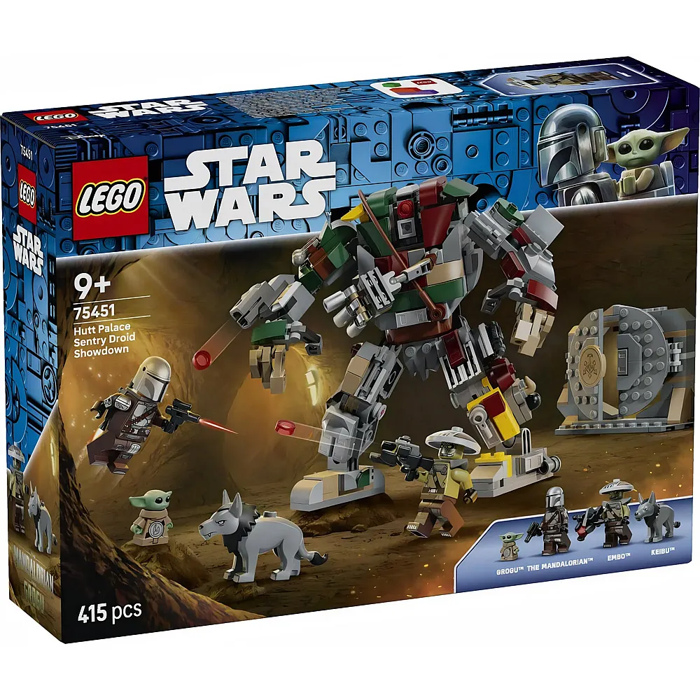 LEGO Star Wars Showdown mit dem W�chterdroiden am Huttenpalast 75451