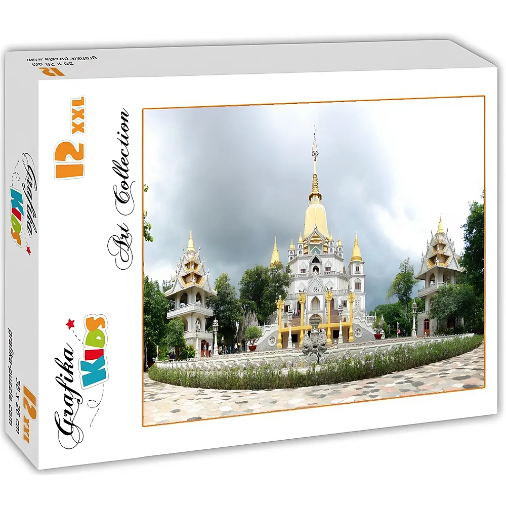 Grafika Puzzle Art Collection Grafika Kids Buu Lange Tempel - 12 Teile