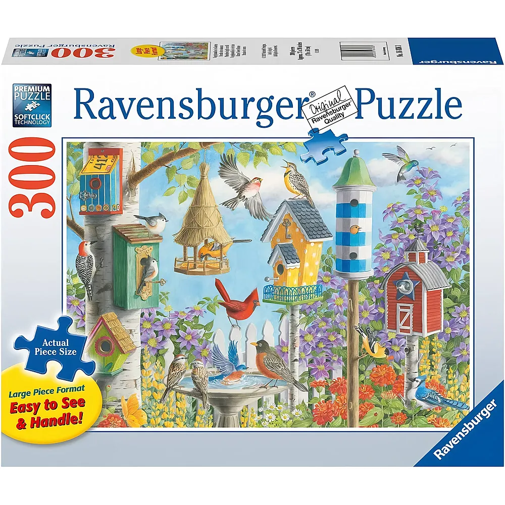 Ravensburger Puzzle 300 Teile XXL Teile - Home Tweet Home