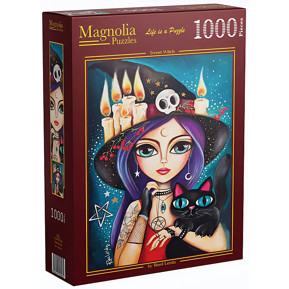 Magnolia Puzzle S�sse Hexe 1000Teile