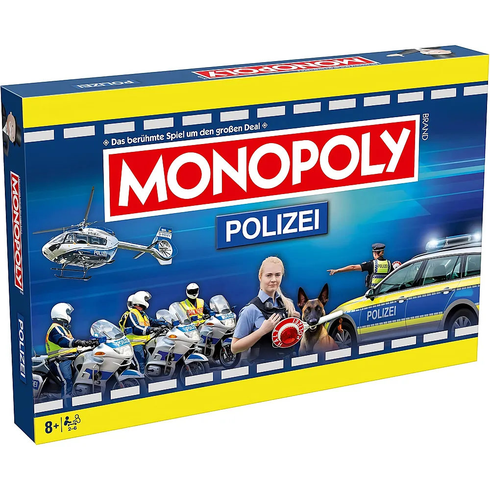 Winning Moves Monopoly Polizei DE