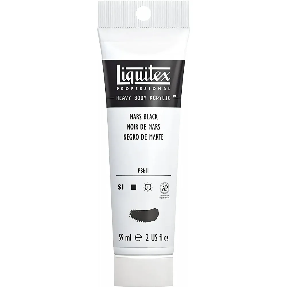 Liquitex Lqx Prof. Heavy Body Acrylfarbe 59ml Tube Marsschwarz - Suche