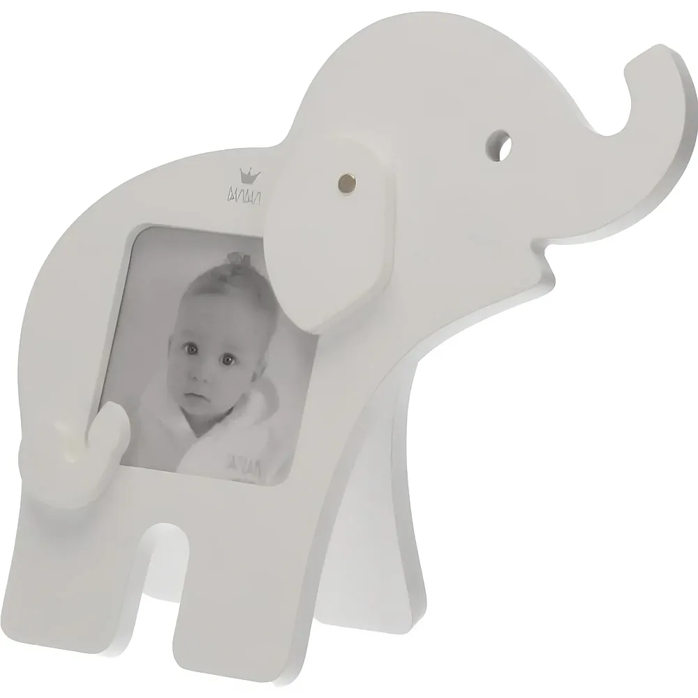 BamBam Bilderrahmen Elefant Weiss