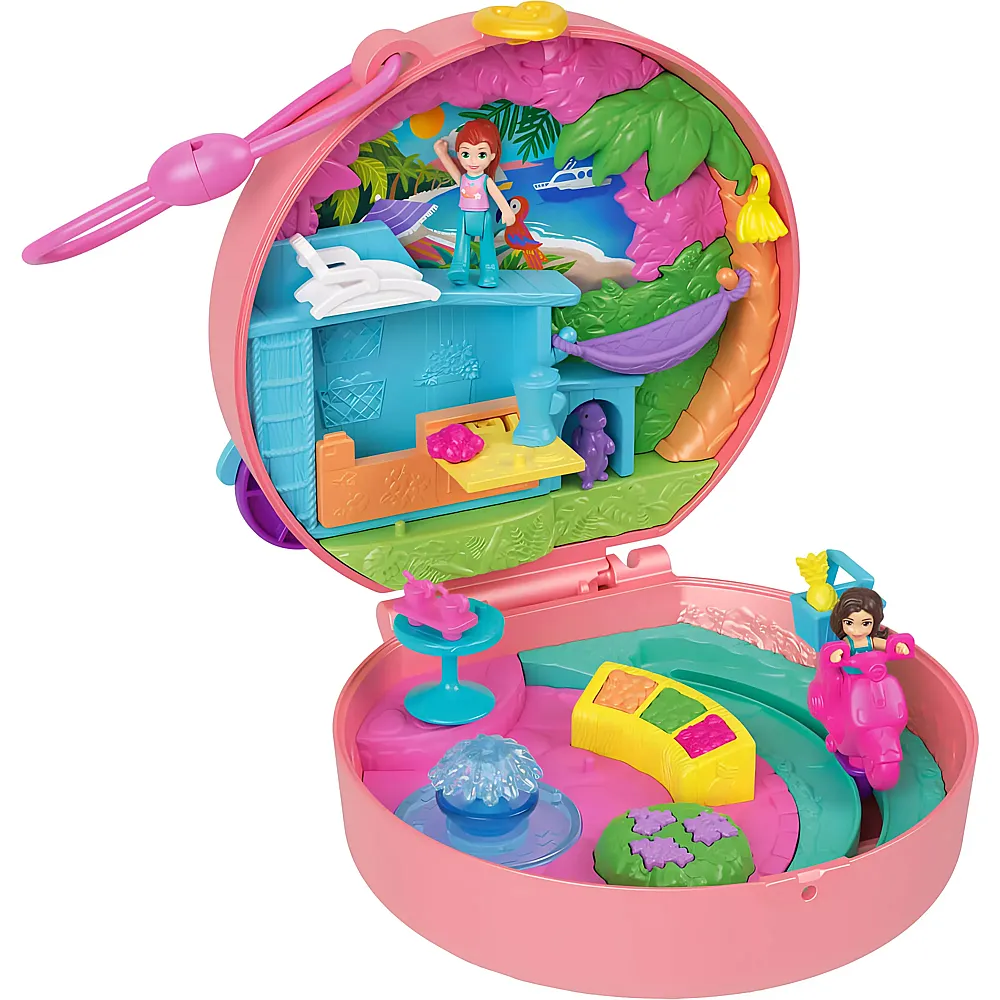 Polly Pocket Abenteuer Moped Schatulle