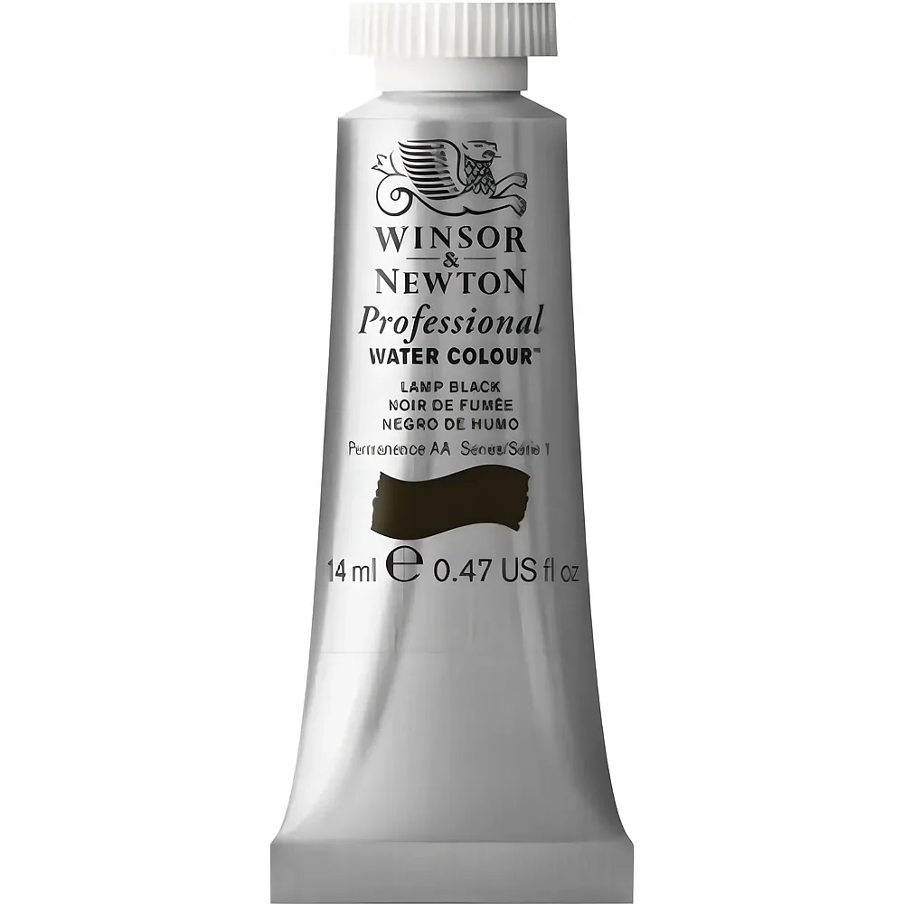 meinspielzeug - Winsor & Newton W&n Prof. Water Colour 14ml Tube Lampenschwarz