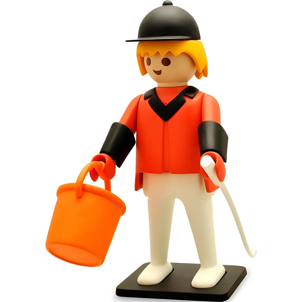 meinspielzeug - Plastoy Playmo Vintage Fig. LE Cavalier DE Concours D'obstacles