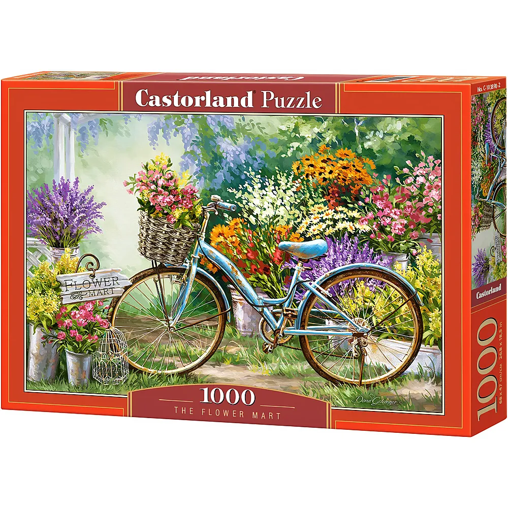 Castorland Puzzle The Flower Mart 1000Teile