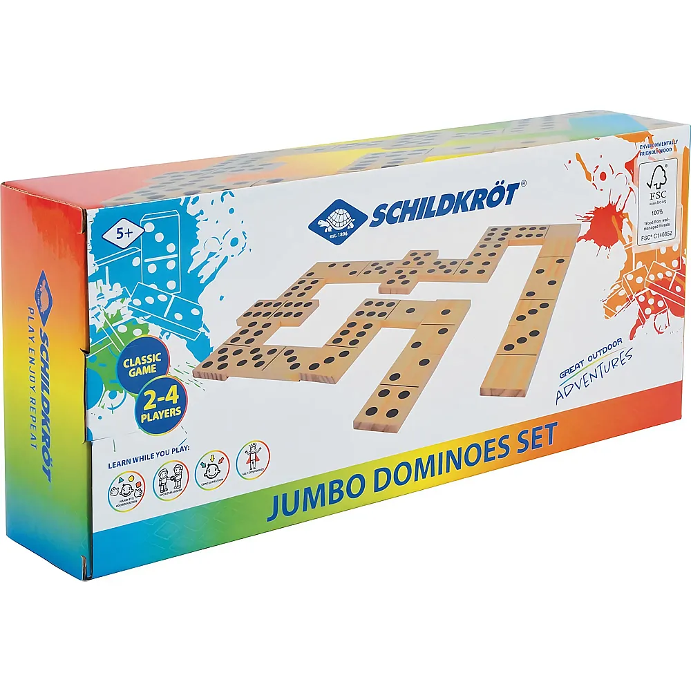 Schildkr�t Jumbo Domino - 28 Teile